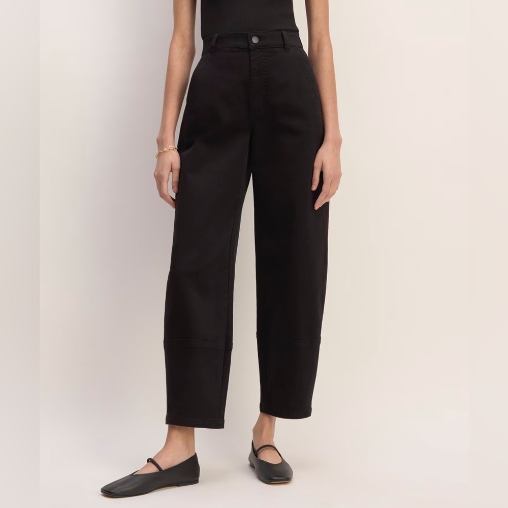 Everlane Utility Barrel Pant in Black